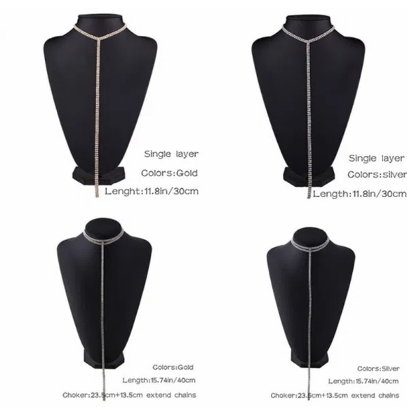 🌸 Gold Double Long Necklace - Picture 4 of 4